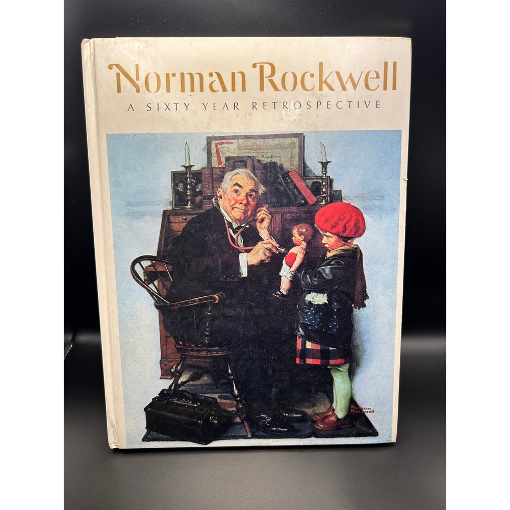 Norman Rockwell A Sixty Year Retrospective Art Book Harry N Abrams 1972 HB